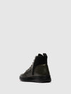 Lace-up Ankle Boots EDIN713SOF MILITARY/BLACK NEOPRENE